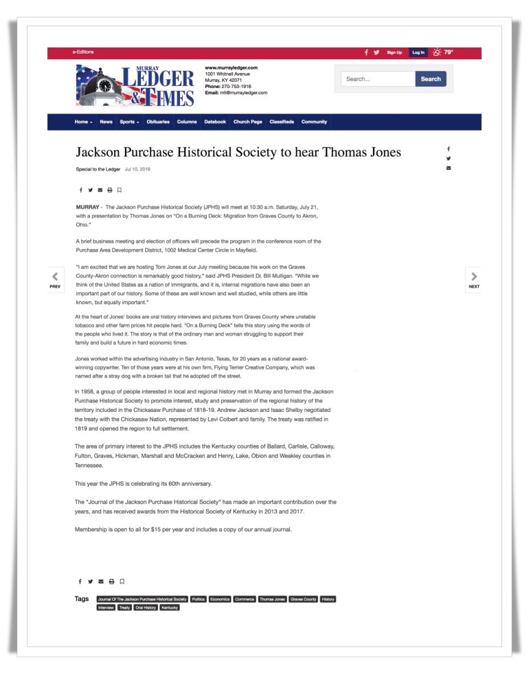 11. Murray Ledger &amp; TImes