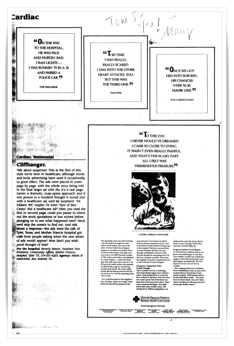 Mother Frances Hospital—Bonnie