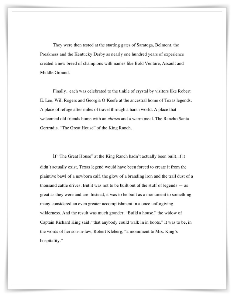 The Westin La Cantera—“Legends"