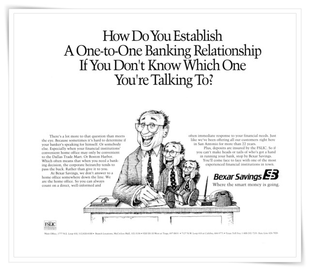 Bexar Savings—Cartoon