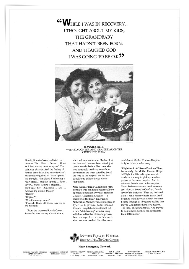 Mother Frances Hospital—Bonnie